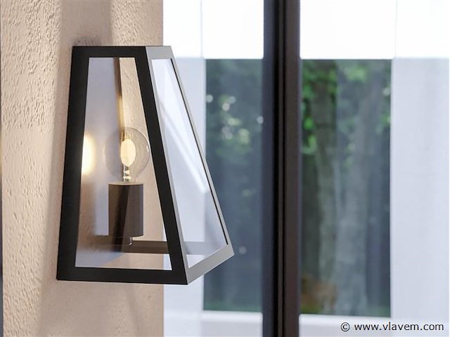 4 x lexington ambiente stalen wandlampen - afbeelding 3 van  6