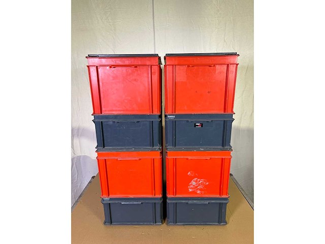 4 x lightchain 25.00m 50xb22 schuko (in only) w/plastic boxes - afbeelding 1 van  10
