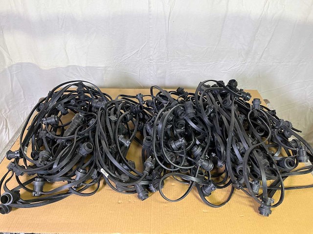 4 x lightchain 25.00m 50xb22 schuko (in only) w/plastic boxes - afbeelding 7 van  10