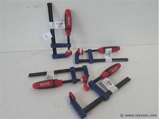 4 x lijmknecht 150x50mm soft handvat - afbeelding 1 van  2