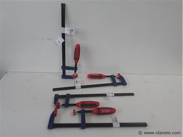 4 x lijmknecht 300x50mm soft handvat - afbeelding 1 van  2