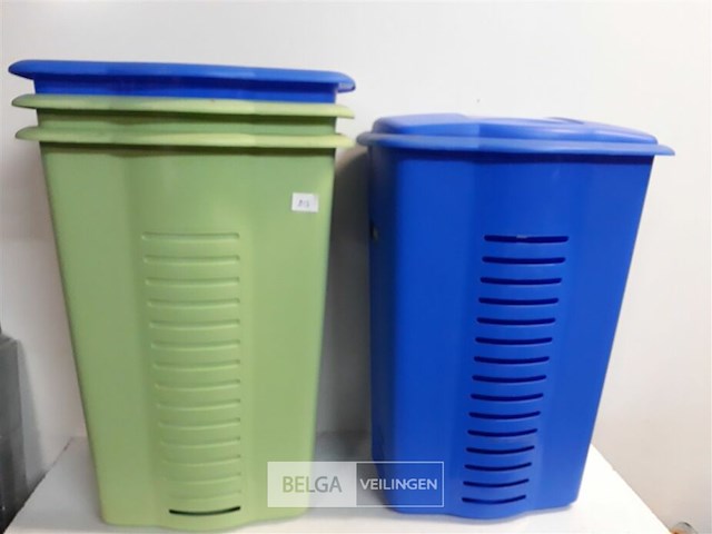 4 x linnenbak curver 60l - afbeelding 1 van  3