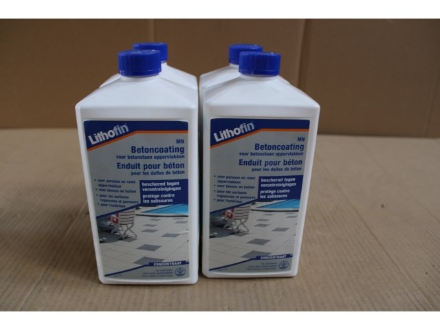 4 x lithofin mn betoncoating 1 liter - afbeelding 1 van  1