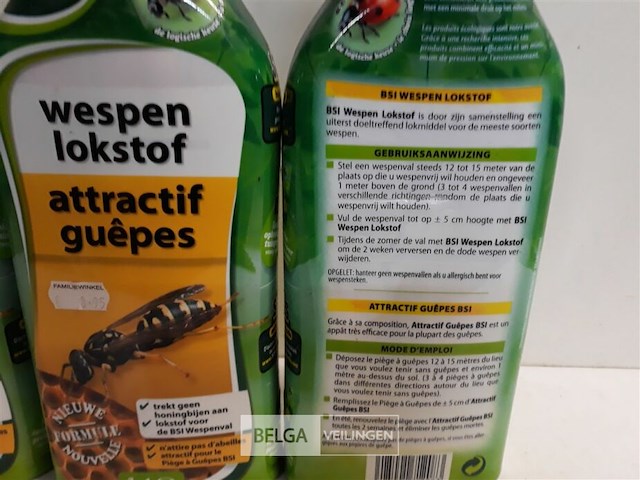 4 x lokstof voor wespenval 1 l - afbeelding 3 van  3