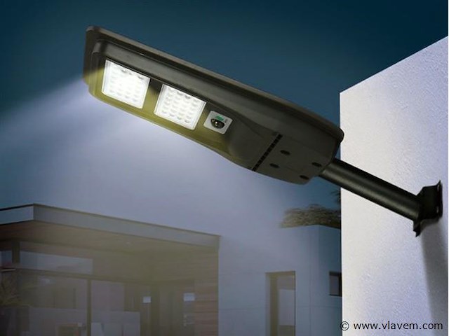 4 x lumino solar straatlantaarn + afstandsbediening - afbeelding 1 van  7