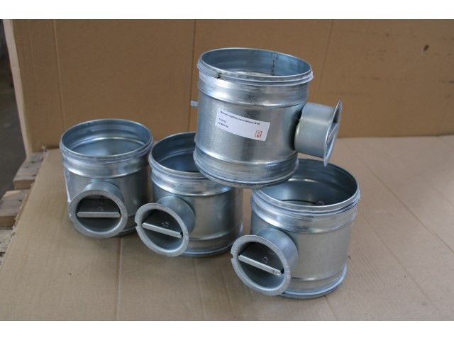 4 x manuele regelklep standaard ø150 - afbeelding 1 van  4