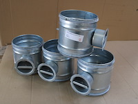 4 x manuele regelklep standaard ø150 - afbeelding 1 van  4