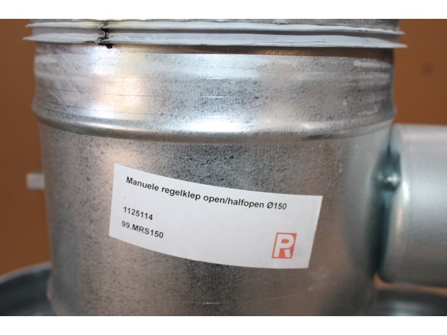 4 x manuele regelklep standaard ø150 - afbeelding 2 van  4