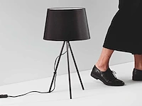 4 x marilyn italiaanse vloerlampen zwart - afbeelding 1 van  6