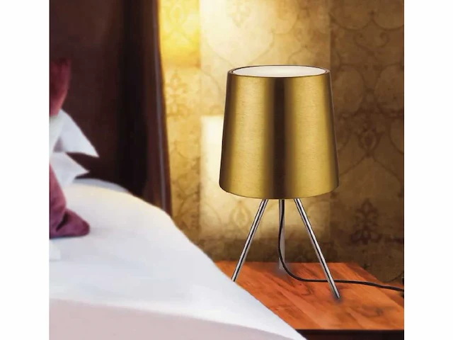4 x marley italiaanse design lampen goud - afbeelding 5 van  7