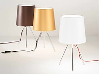 4 x marley italiaanse design lampen wit - afbeelding 1 van  7