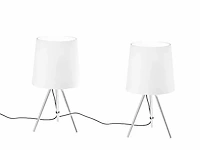 4 x marley italiaanse design lampen wit - afbeelding 2 van  7