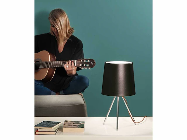 4 x marley italiaanse design lampen zwart - afbeelding 3 van  6