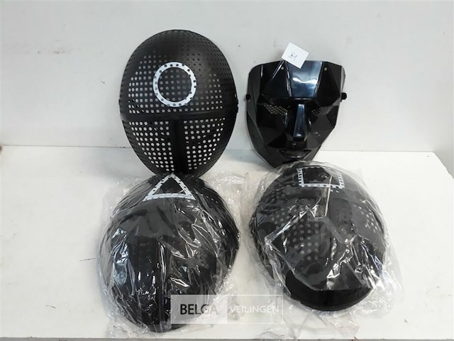 4 x masker pvc +/-25 cm - afbeelding 2 van  3