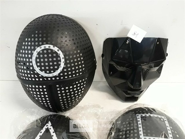 4 x masker pvc +/-25 cm - afbeelding 3 van  3