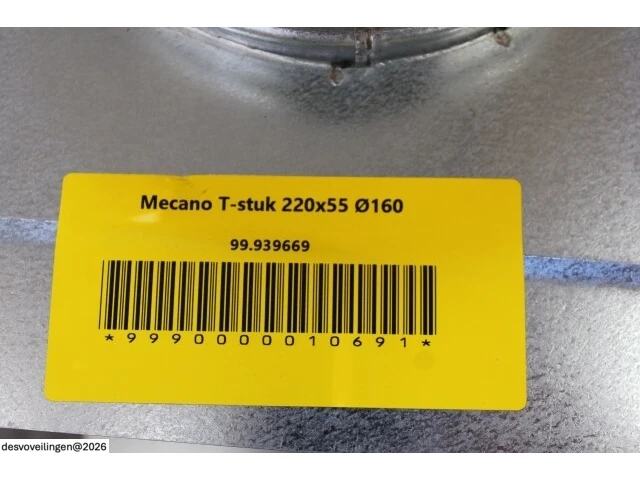4 x mecano t 90° 55x220 ø160 - afbeelding 3 van  3