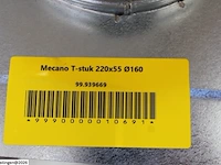 4 x mecano t 90° 55x220 ø160 - afbeelding 3 van  3