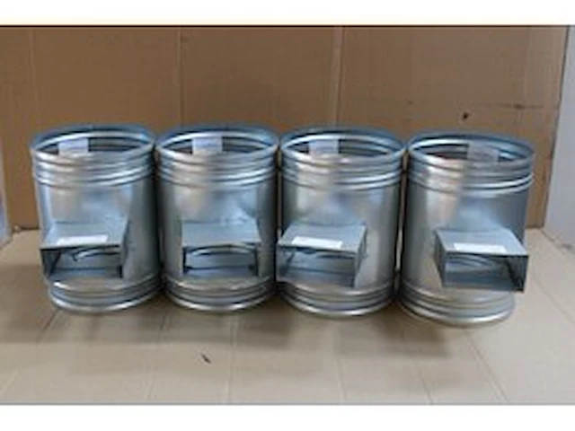 4 x mecano t 90° horizont. 55x110 ø200 - afbeelding 1 van  2