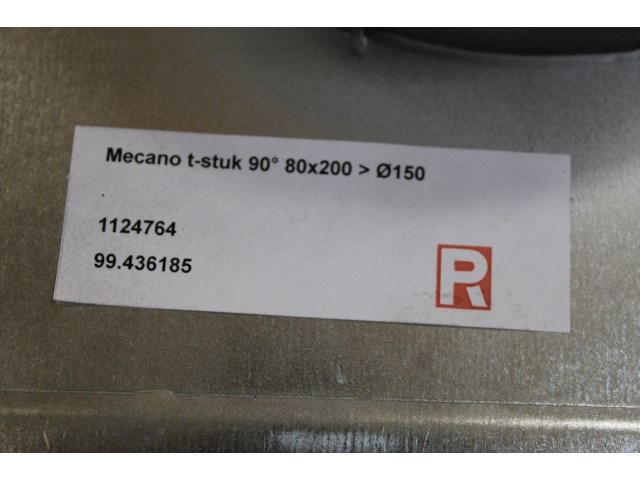 4 x mecano t 90° van rechth. naar rond - afbeelding 1 van  2