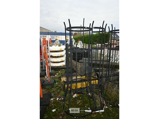 4 x metalen boombescherming - afbeelding 2 van  6