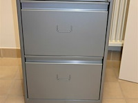 4 x metalen dossierkast met 2 lades - afbeelding 3 van  4