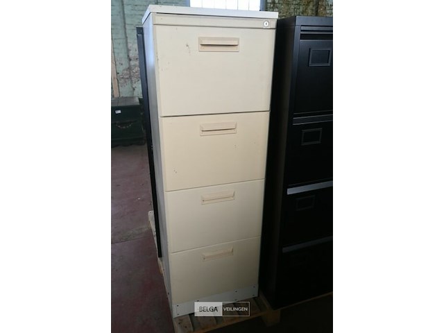 4 x metalen dossierkast met 4 laden - afbeelding 2 van  4