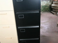 4 x metalen dossierkast met 4 laden - afbeelding 3 van  4