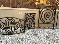 4 x metalen hek/raam - afbeelding 1 van  9