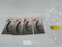 4 x meubelgreep alu zwart 96 mm - afbeelding 2 van  3