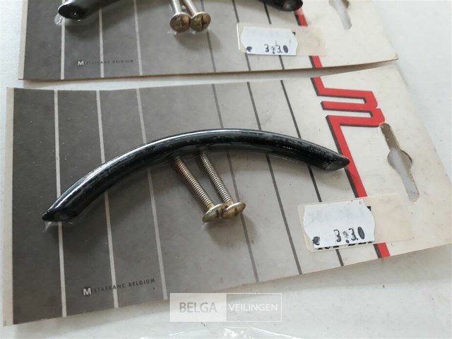 4 x meubelgreep alu zwart 96 mm - afbeelding 3 van  3