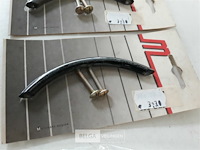 4 x meubelgreep alu zwart 96 mm - afbeelding 3 van  3