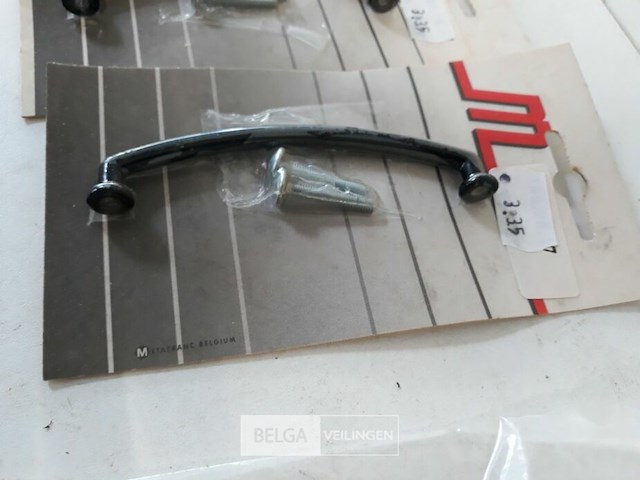 4 x meubelgreep alu zwart 96 mm - afbeelding 3 van  3