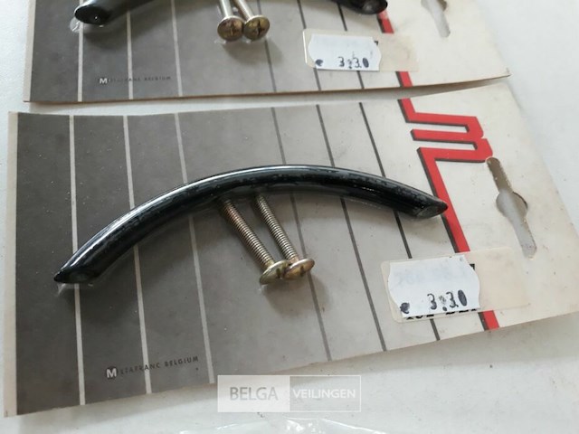 4 x meubelgreep alu zwart 96 mm - afbeelding 3 van  3