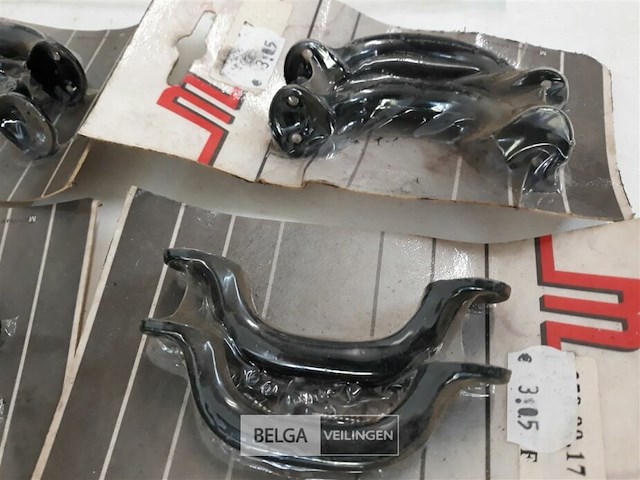 4 x meubelgreep hol alu zwart 96 mm 2 stuks - afbeelding 3 van  3