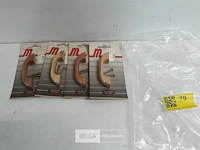 4 x meubelgreep hout beuk 64 mm - afbeelding 1 van  3