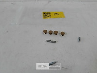 4 x meubeltop messing 10 mm - afbeelding 2 van  3