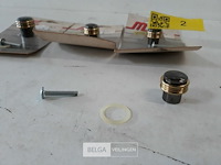 4 x meubeltop messing 3 x 20 mm + 1 x 25 mm - afbeelding 3 van  3