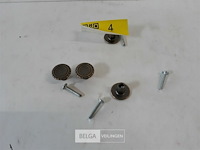 4 x meubeltop zamak verbronsd 25 mm