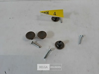 4 x meubeltop zamak verbronsd 25 mm - afbeelding 2 van  3