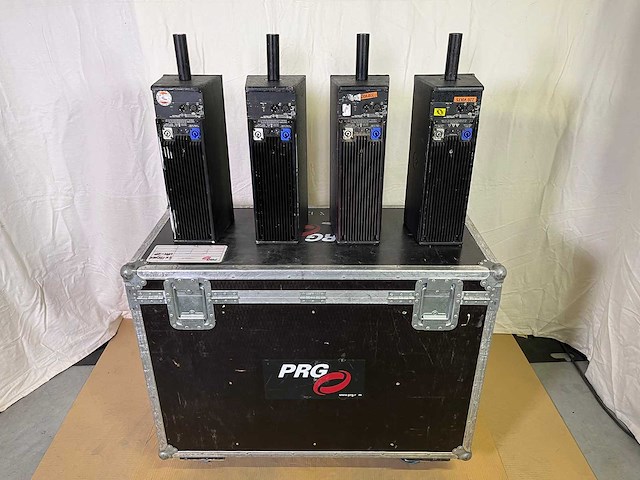 4 x meyer upm-1p loudspeakers w/case - afbeelding 4 van  9