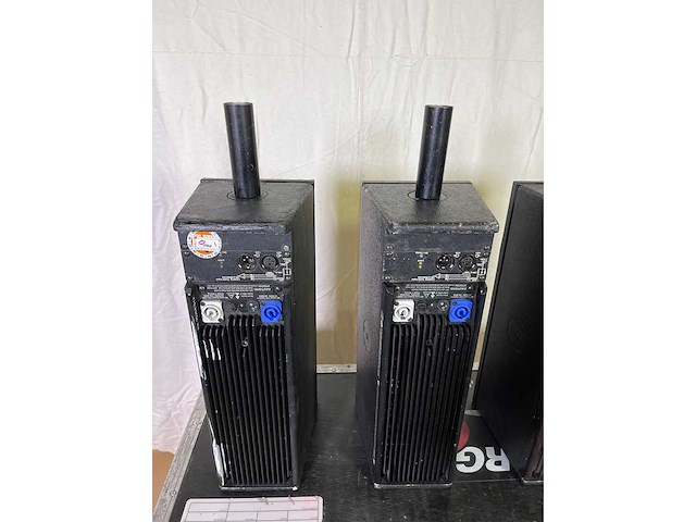 4 x meyer upm-1p loudspeakers w/case - afbeelding 5 van  9