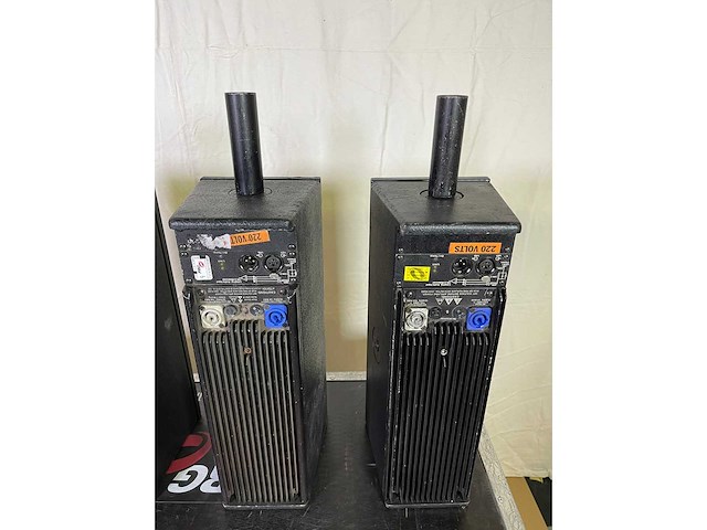 4 x meyer upm-1p loudspeakers w/case - afbeelding 6 van  9
