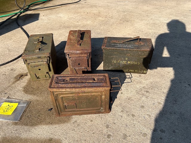 4 x munitie kist - afbeelding 3 van  3