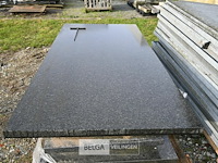 4 x natuurstenen grafzerk - afbeelding 3 van  5