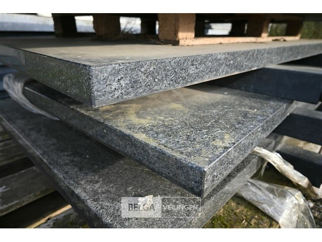 4 x natuurstenen grafzerk - afbeelding 5 van  5