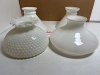 4 x opaline kap voor lampe belge - afbeelding 2 van  2