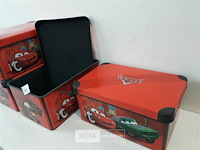 4 x opbergdoos cars curver 29x20x13 cm - afbeelding 3 van  3