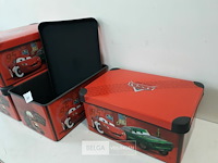 4 x opbergdoos cars curver 29x20x13 cm - afbeelding 3 van  3