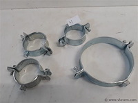 4 x ophangbeugel metaal mix - afbeelding 2 van  2