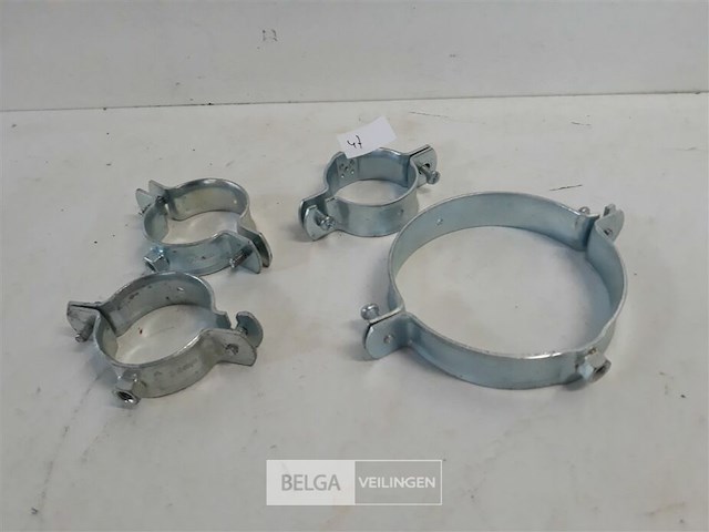 4 x ophangbeugel metaal mix - afbeelding 1 van  3